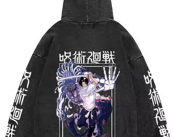 Jujutsu Kaisen Yuta Okkotsu Hoodie | Anime Graphic Jumper | Unisex Streetwear Top | Manga Gift for Fans