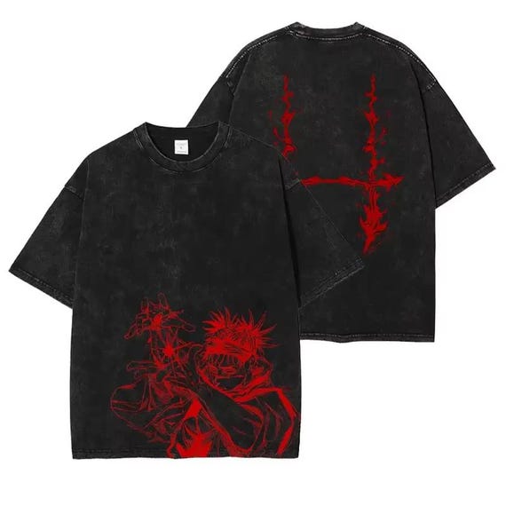 Choso Jujutsu Kaisen T-Shirt | Blood Manipulation Anime Graphic Tee | JJK Manga Shirt | Unisex Streetwear Top | Anime Gift for Fans