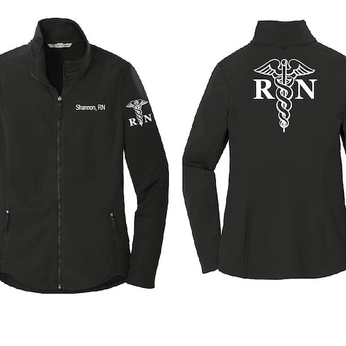 Med Surg Nurse Jacket Medsurg Nursing Embroidered Custom Etsy