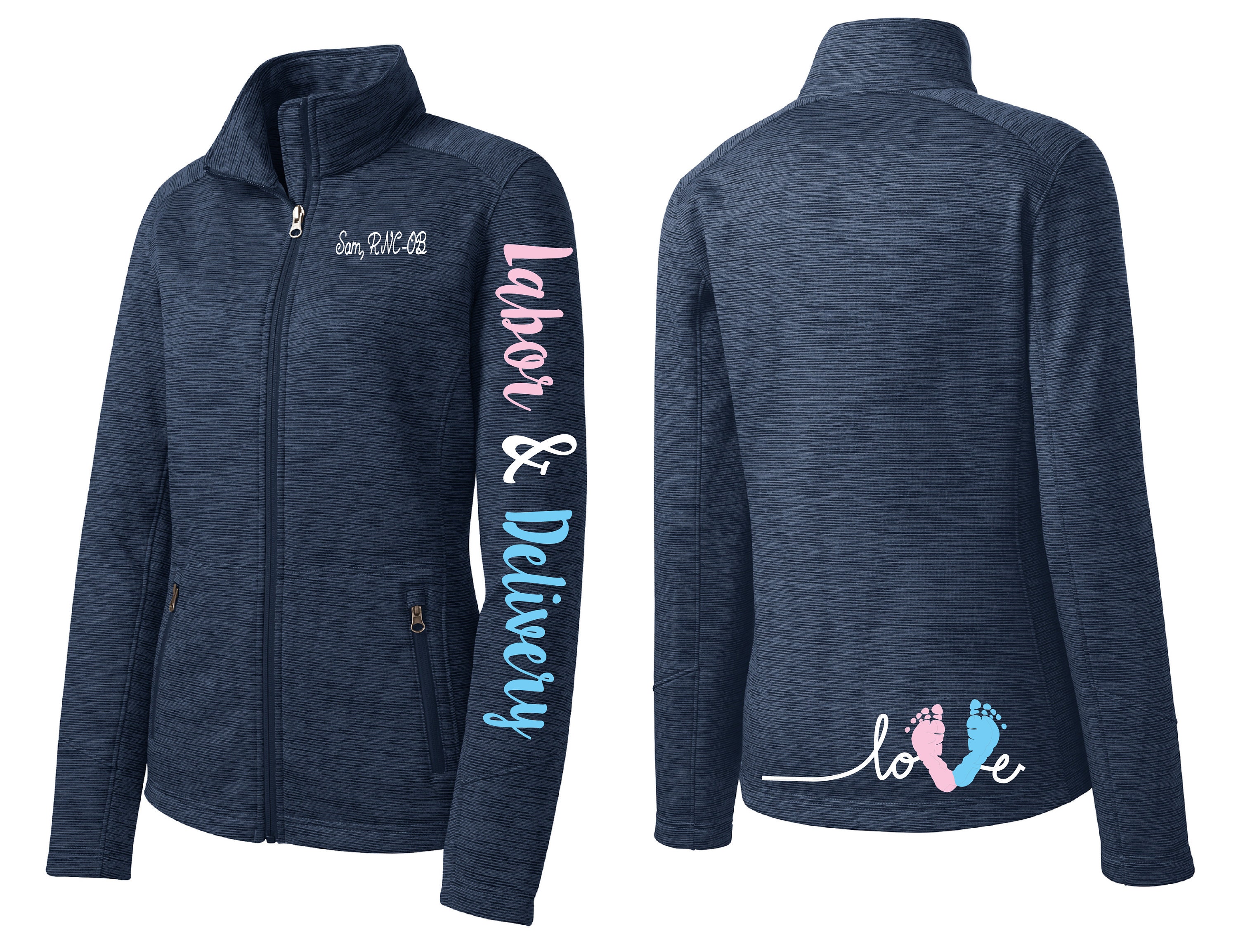 Labor and Delivery Nurse Jacket Etsy