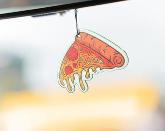 Aromatizador de ambiente para pizza (aroma de carro novo)