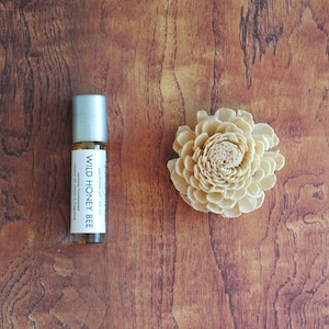 Wild Honey Bee Perfume Oil, Roll On Perfume Sweet Fragrance