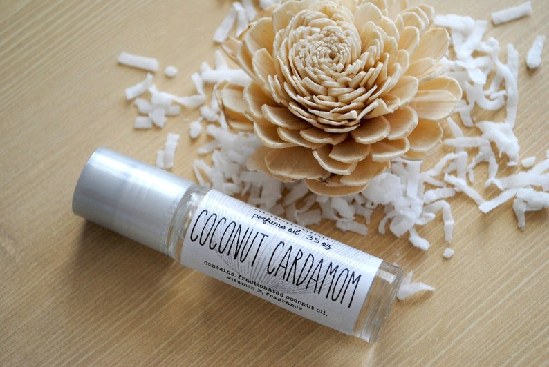 Coconut Cardamom Perfume Oil image 3