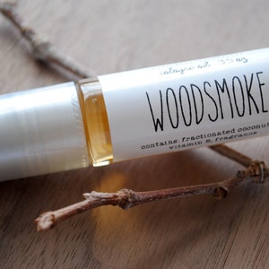 Woodsmoke Cologne Oil, Wood, Smoke, Charred Woods image 2