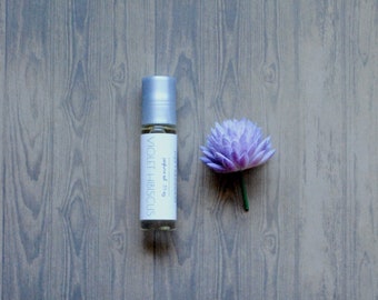 FULL SIZE Violet Hibiscus Perfume Oil, Roll On Perfume Floral Fruity Fragrance Last Chance Sale
