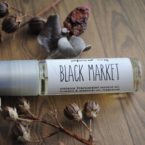 Black Market Perfume Oil, Roll On Perfume image 3