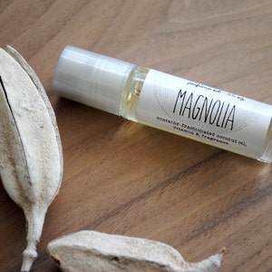 Magnolia Perfume Oil, Floral, Feminine, Sweet, Ylang Ylang image 3