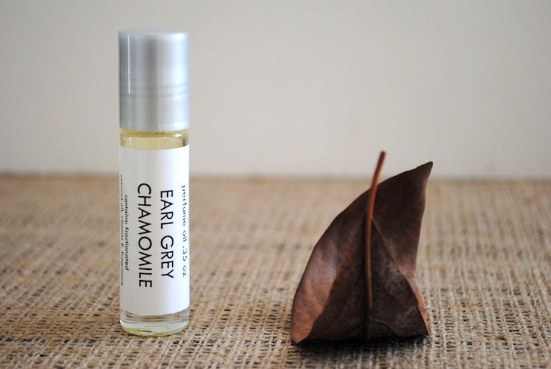 Earl Grey Chamomile Perfume Oil Roll On Perfume Bergamot Etsy