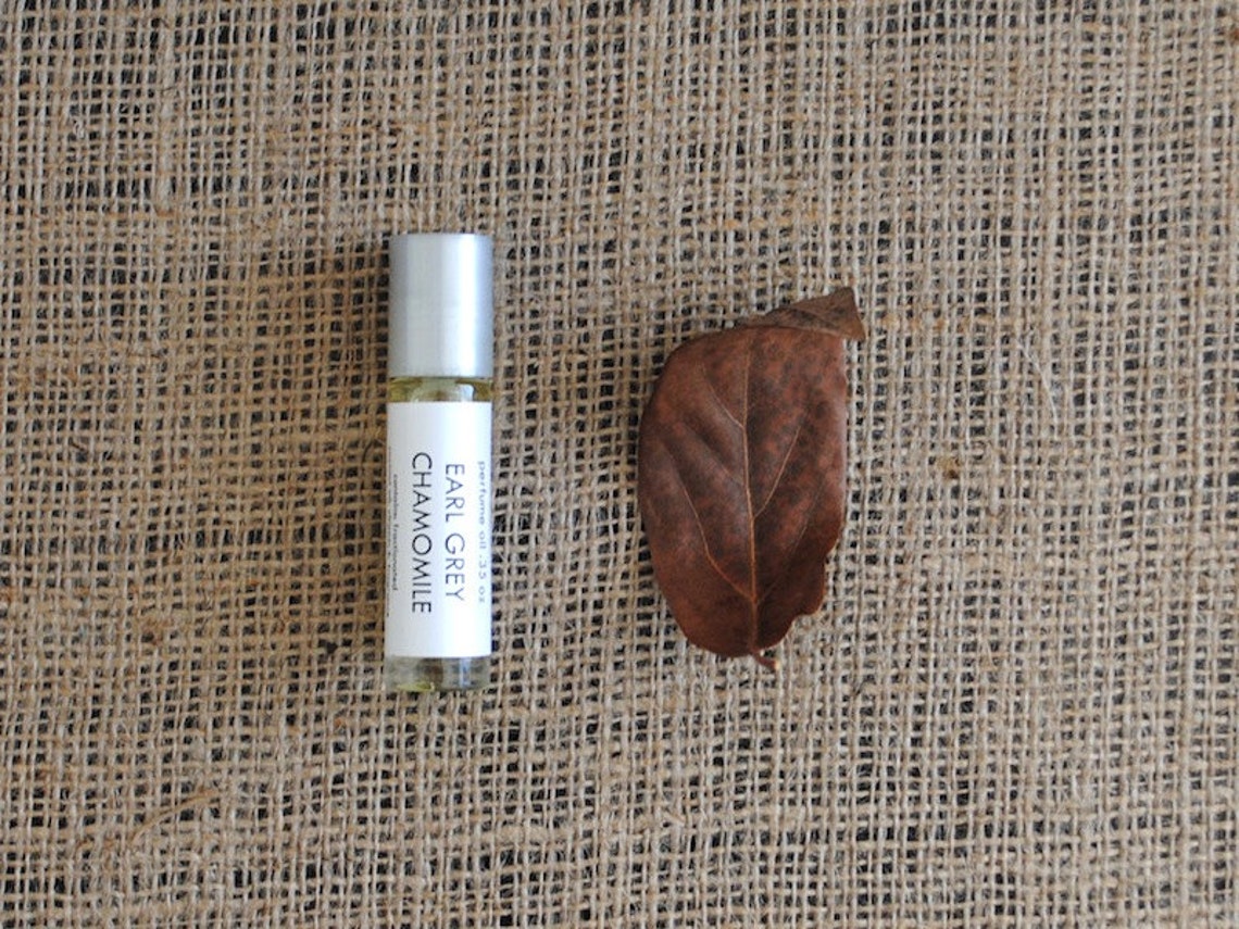 Earl Grey Chamomile Perfume Oil Roll on Perfume Bergamot Etsy