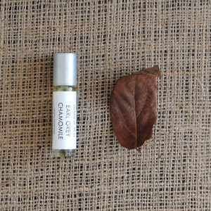 Earl Grey Chamomile Perfume Oil, Roll On Perfume Bergamot Orange Tea Fragrance image 2