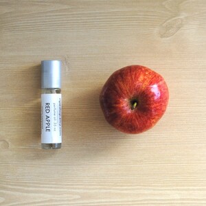 Red Apple Perfume Oil, Roll On Perfume Crisp Sweet Fragrance, Under 25 image 2