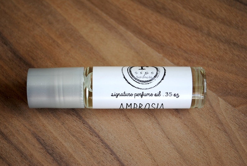 Ambrosia Perfume Oil, Roll On Perfume, Fruity, Sweet, Fragrance, Vegan, Signature Fragrance image 3