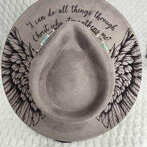Faith Burned Hats - Etsy display picture 3