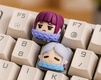 Anime Artisan Keycap | Frieren-Inspired Resin ESC Key