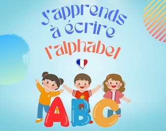 Printable Alphabet Pack | Fun activities for learning to write | Children 3-5 years old | PDF sheets | Montessori | kindergarten