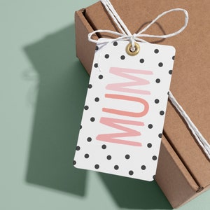 Moeder verjaardagskaart tag, Moederdag cadeau-ideeën, cadeau-ideeën moeder, Boho, roze, DIY verjaardagscadeau, geweldige moeder, afdrukbaar, DIY