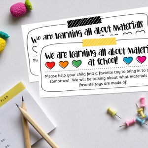 Science Classroom Activity, Teacher Resources Printable, Notes from the teacher, DIY, Classroom Management