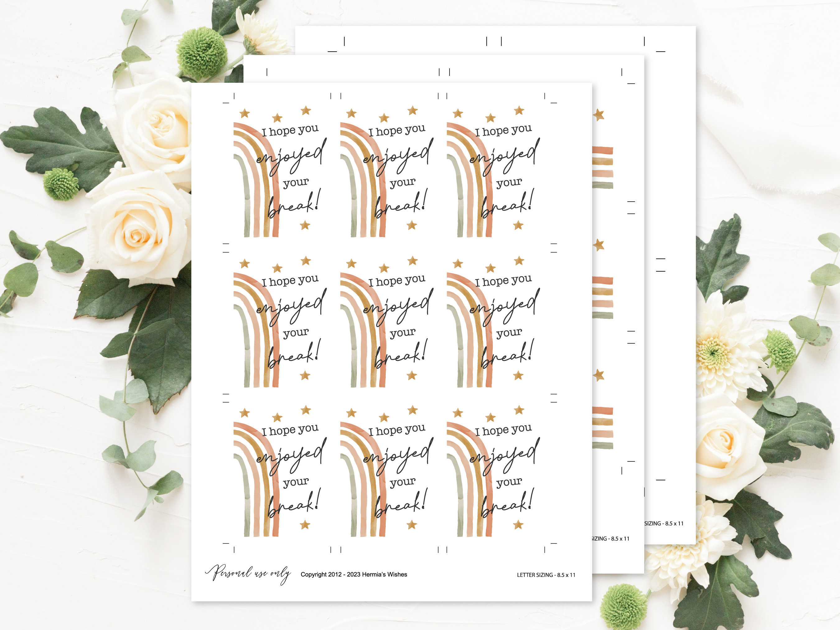 Teacher Printable Tag, Kitkat Break Teacher Gift Ideas, Teacher Thank ...