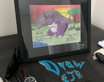 Nidoking Pokémon Wall Art