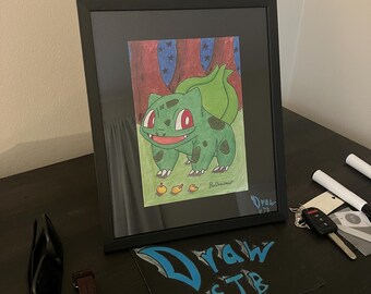 Bulbasaur Pokémon Wall Art