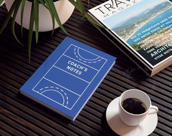 Hockey Coach's Notes | Hardback Notebook