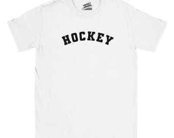 Classic Hockey Chest Design T-Shirt | Soft Cotton Player Apparel