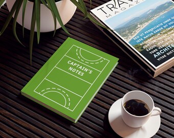 Hockey Captain's Notes | Hardback Notebook