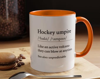 Hockey umpire definition | Accent mug 11oz