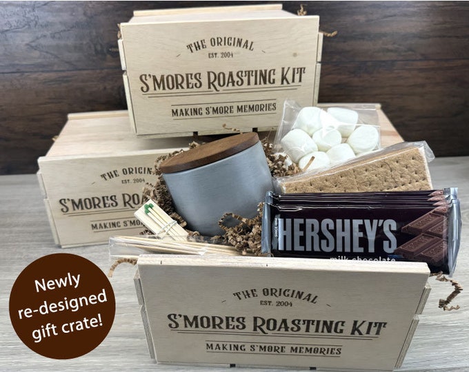 S'more Roaster Gift Box, PERSONALIZED, Team Gift