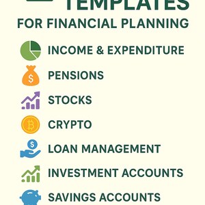 Planificador financiero - Plantilla