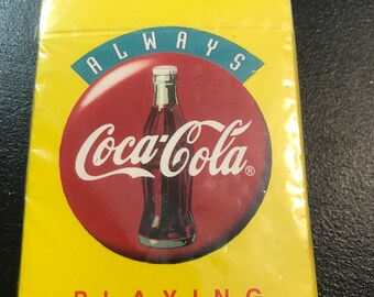 Vintage 90s Always Coca-Cola Playing Cards 1994 Coke Sealed Package