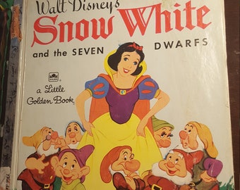 Snow White Little Golden Book Junk Journal  vintage