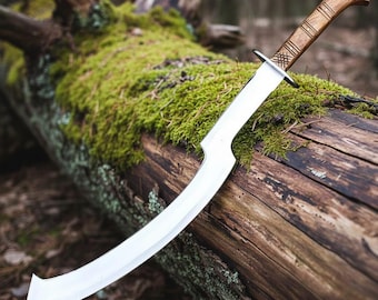 Handmade Stainless Steel Khopesh Sword Replica | Ancient Egyptian Inspired Collectible with Sheath