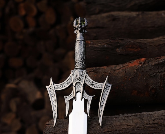 Handmade Stainless Steel Viking Sword Replica – Norse Historical Display Collectible