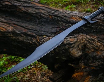 Handcrafted 300 Spartan Movie Sword Replica | King Leonidas Collectible Display | Ancient Greek Film Decor