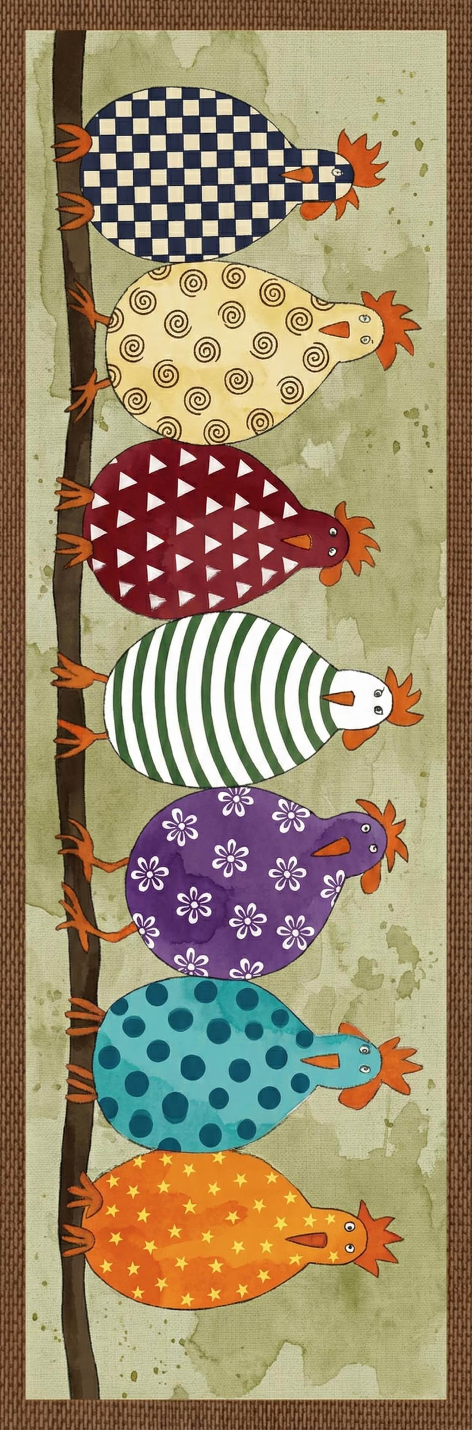 Chicken Throw Rugs Chicken Kitchen Runner Rug: Washable Nonslip Accent Rug, Modern Home ...