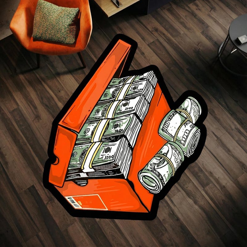 Money Rug - Etsy
