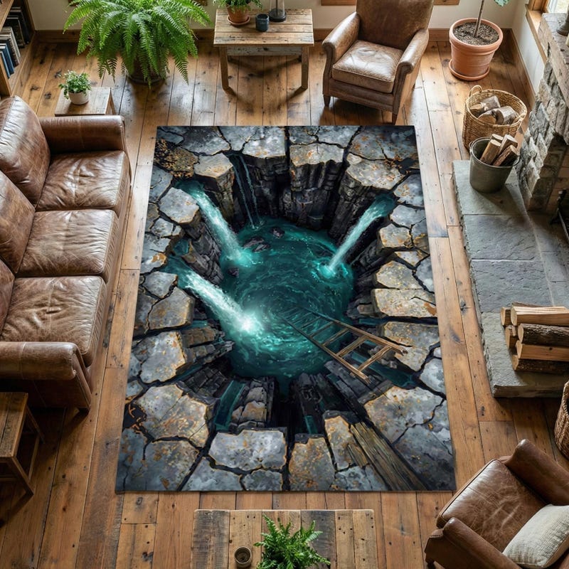 3d Pattern Rugs 3d Illusion Rug - Etsy