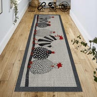 Rooster Rug|anti-slip Checkered Ruglfarmhouse Carpet|housewarming Gift ...