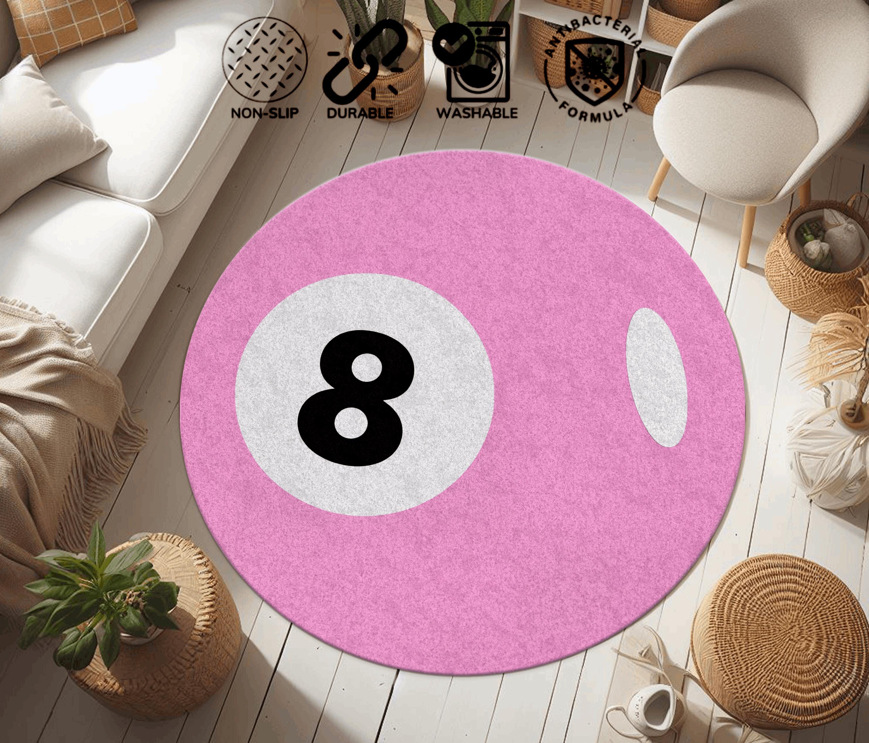Stussy 8 Ball Rug - Etsy