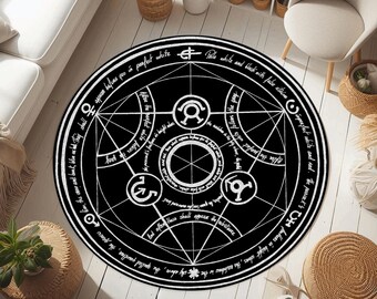 Anime Rug:  FMA Rugs, Manga Rug, FMA Transmutation Rugs
