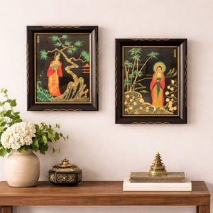 Japanese Lacquer Frame - Etsy