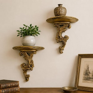 Hollywood Regency Shelves - Etsy