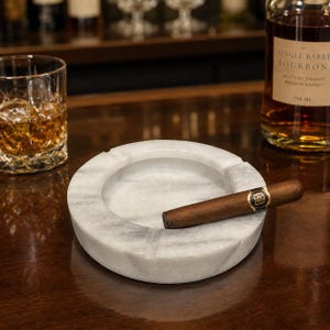 Vintage Marble Ashtray - Etsy