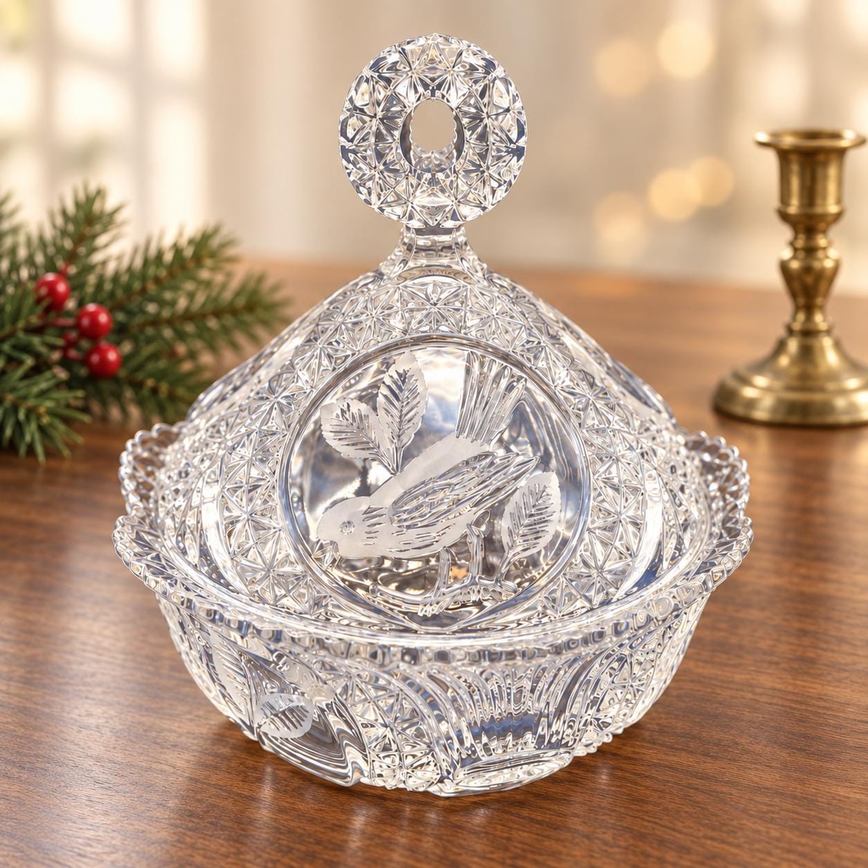 Hofbauer Crystal With Lid - Etsy