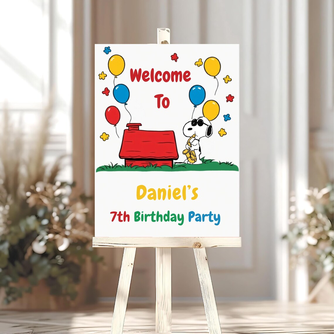 Striscione Per Festa Di 40° Compleanno In Tessuto Vinile, 90x180 Cm, Bianco E Oro Con Palloncini - Decorazione Porta E Parete Per Uomo E Donna