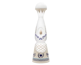 Bottiglia/decanter in ceramica Talavera per Tequila Clase Azul Añejo / Artigianato messicano / Bottiglia vuota da 700 ml / Elegante decorazione da bar