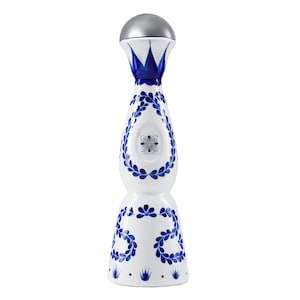 Clase Azul Reposado Tequila Tavalera Pottery Ceramic Bottle Decanter | Handcrafted Mexican Art | 700ml Empty Bottle | Luxury Bar Display |