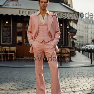 open lace back dress Concitor Men's Dress Pants Blush Dusty Rose Pink Trousers Flat Front 38 x  32 at Amazon Men's Clothing store