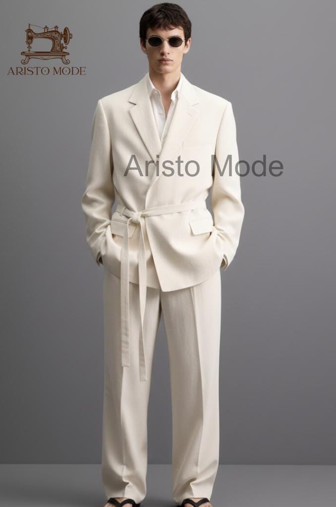 Camicia uomo Beige Olymp Regular Fit - Puro Lino Lavato Collezione 2025
